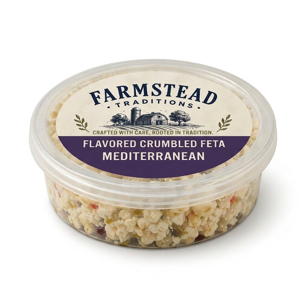 Mediterranean Crumbled Feta